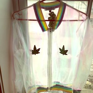 Marek + Richard original, Iridescent Weed Jacket